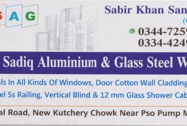 Aluminium & Glass Steel Work