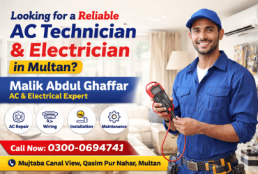 AC Technician and Electrician