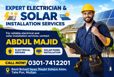 Expert Electrician & Solar Installation Services